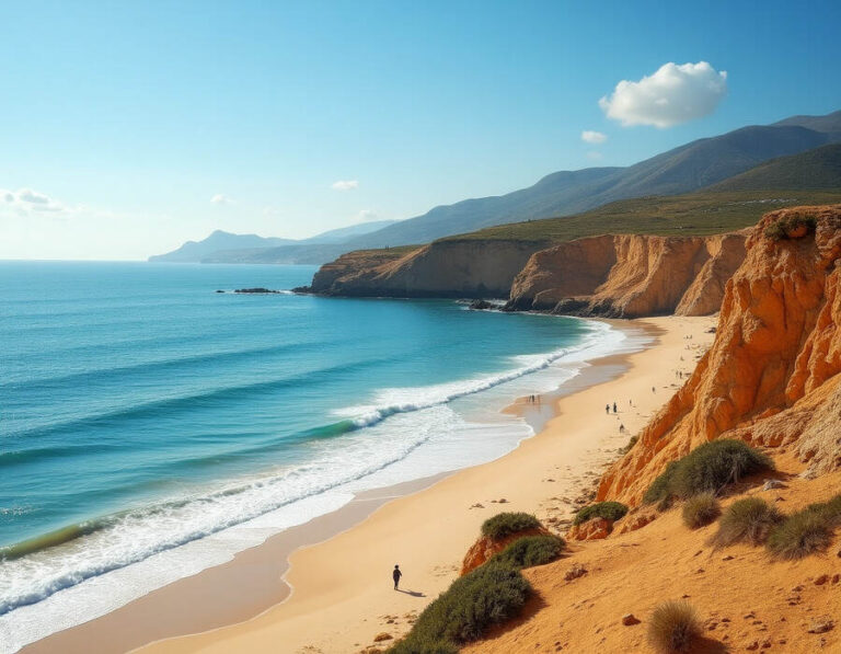 Pantai Playa de Bolonia di Tarifa: Pesona Alam yang Menawan